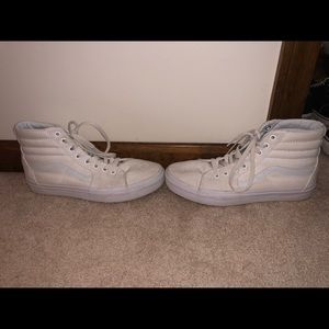 White high top vans